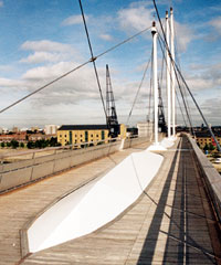 Royal Victoria Dock footbridge